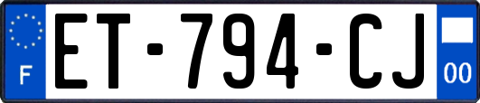 ET-794-CJ