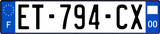 ET-794-CX
