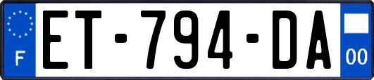 ET-794-DA