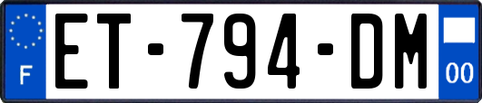 ET-794-DM
