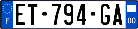 ET-794-GA