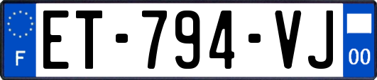 ET-794-VJ