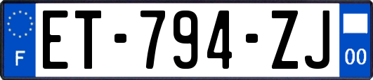 ET-794-ZJ