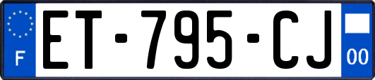 ET-795-CJ
