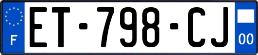 ET-798-CJ