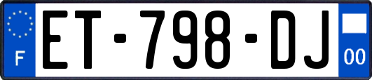 ET-798-DJ