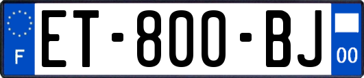 ET-800-BJ