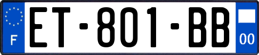 ET-801-BB