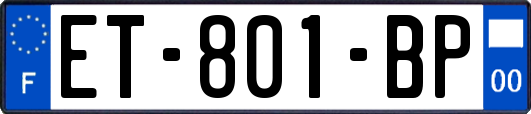 ET-801-BP