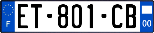 ET-801-CB