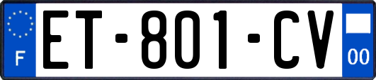 ET-801-CV