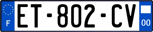 ET-802-CV