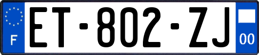 ET-802-ZJ