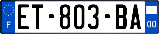 ET-803-BA