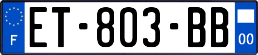 ET-803-BB