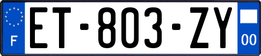 ET-803-ZY