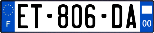 ET-806-DA