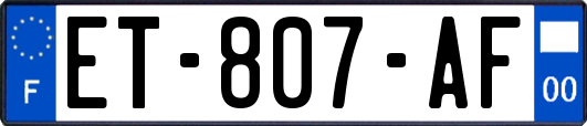 ET-807-AF