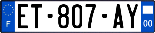 ET-807-AY