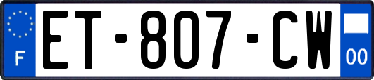 ET-807-CW
