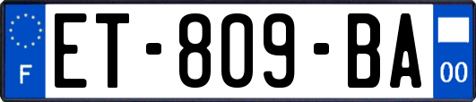 ET-809-BA