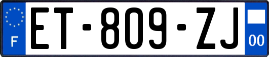 ET-809-ZJ