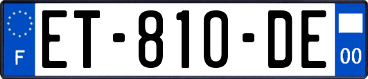 ET-810-DE