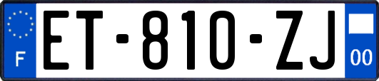 ET-810-ZJ