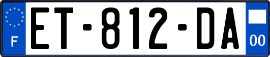 ET-812-DA