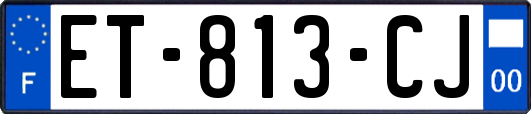 ET-813-CJ
