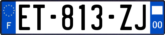 ET-813-ZJ