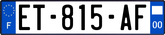 ET-815-AF