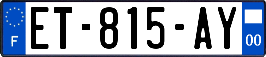ET-815-AY
