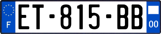 ET-815-BB