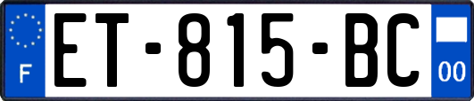 ET-815-BC