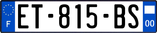ET-815-BS