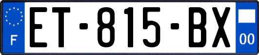 ET-815-BX