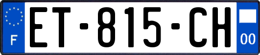 ET-815-CH