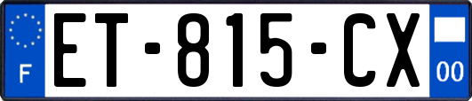 ET-815-CX