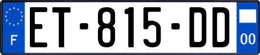 ET-815-DD