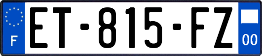 ET-815-FZ