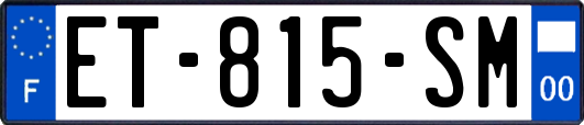 ET-815-SM