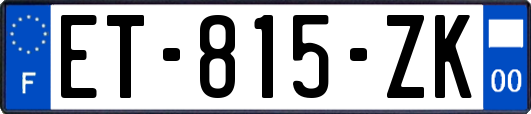 ET-815-ZK