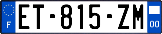 ET-815-ZM
