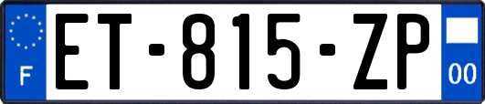 ET-815-ZP