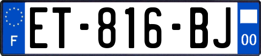 ET-816-BJ