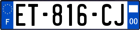 ET-816-CJ