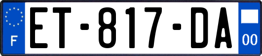 ET-817-DA