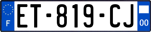ET-819-CJ
