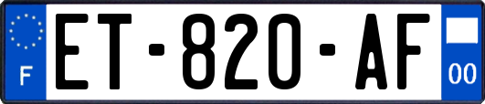 ET-820-AF